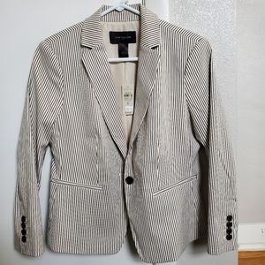 NWT Ann Taylor Striped Blazer